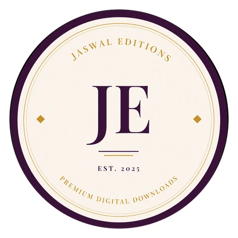 Jaswal Editions premium digital downloads logo